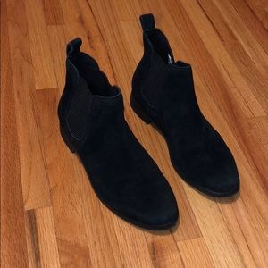 Tom’s Women Ella Chelsea Boots Black Suede